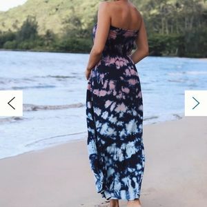 Kaia Maxi tie dye dress from Amadi size L
